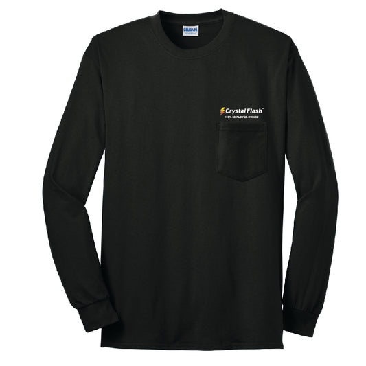 Gildan Long Sleeve Pocket Tee