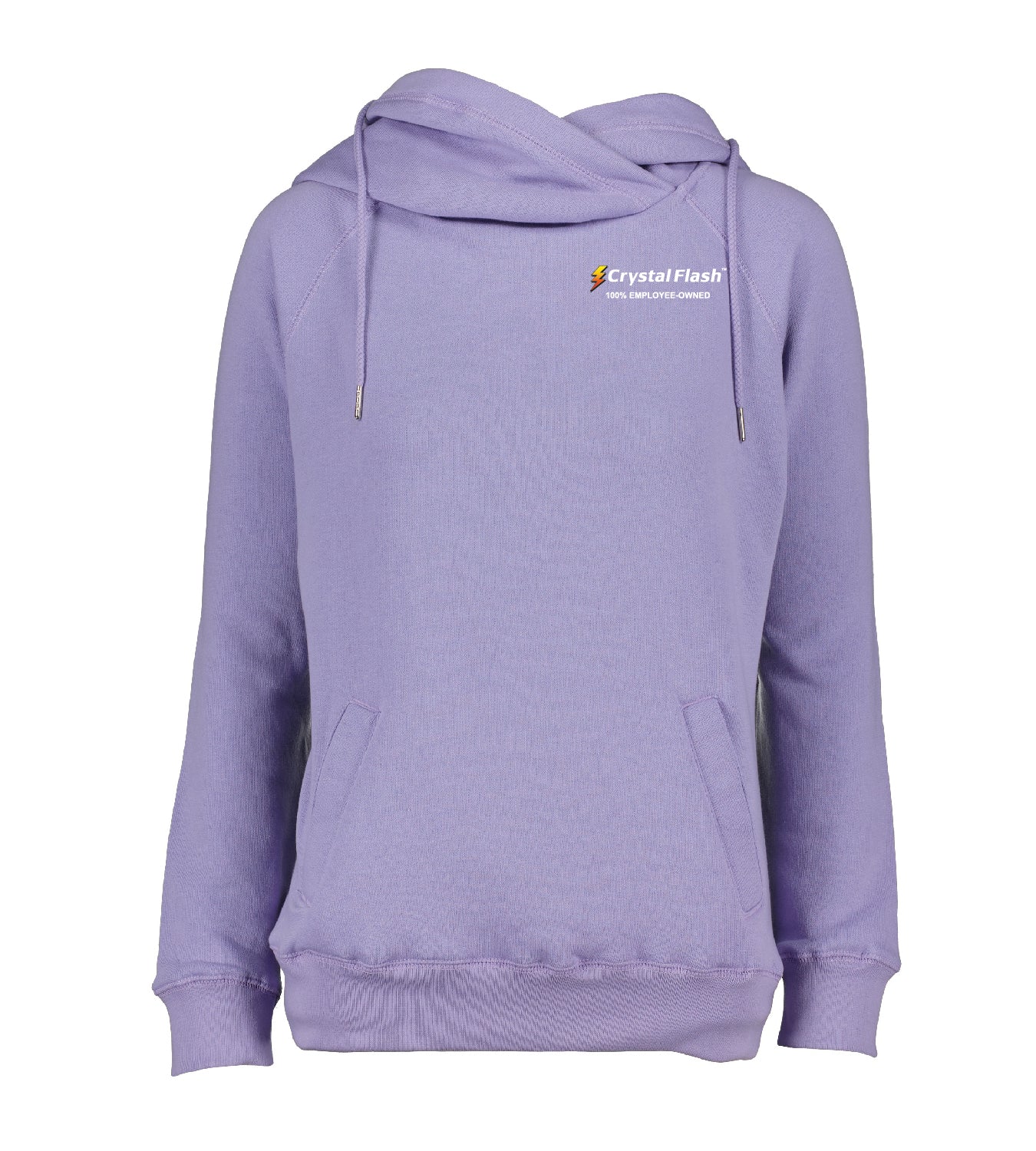 Enza Ladies Funnel Neck Pullover Hoodie