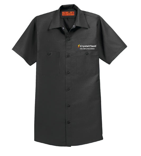 Red Kap Industrial Work Shirt - Short Sleeve