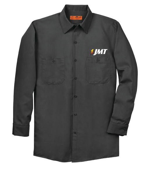 Red Kap Long Industrial Work Shirt - Long Sleeve JMT