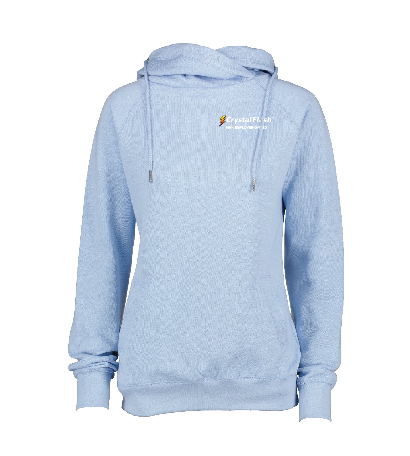 Enza Ladies Funnel Neck Pullover Hoodie